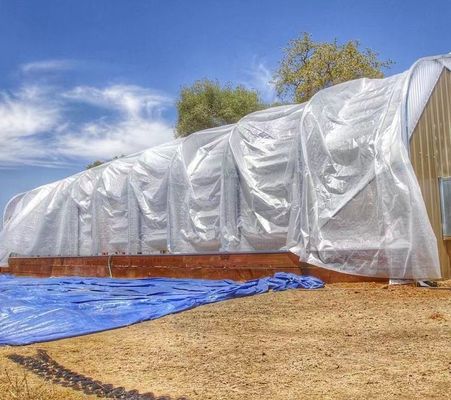 Gemüseanbau Gewächshaus mit Schneevibrator Rückerstattung innerhalb von 30 Tagen