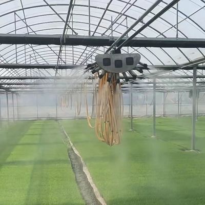Mehrspannendes kommerzielles Gewächshaus-Set mit langlebigen PVC-Rohr- und Tropfbewässerungssystemen