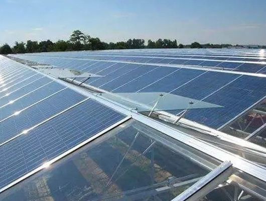 6/9.6/12meter Ein-/Mehrspannung Photovoltaik-Gewächshäuser für Land