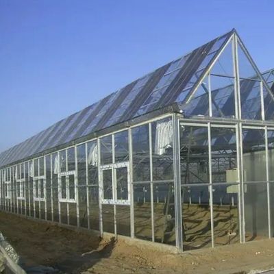 Hydroponische Lüftung Photovoltaik Gewächshäuser 6/9 und 6/12 Meter für die Pflanzenproduktion
