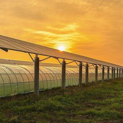 Mehrschichtendes Gewächshaus für Solarenergie 2000.000kg Gesamtgewicht des Pakets