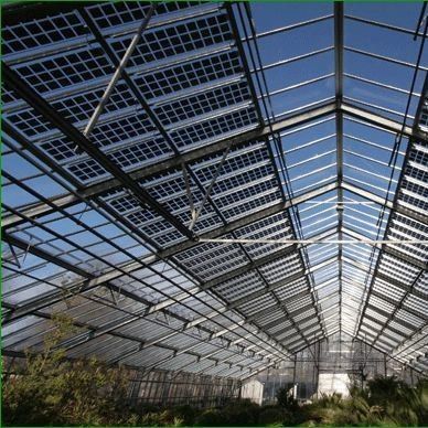 Gewerbliche Gewächshaus-Fotovoltaik-Systeme aus PE/Po-Kunststofffolie für nachhaltige Landwirtschaft