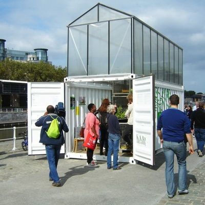 Mqo 1 Set Gewächshaus Fisch Vertikales Verschiffen Landwirtschaft Container Hydroponik Anbausystem
