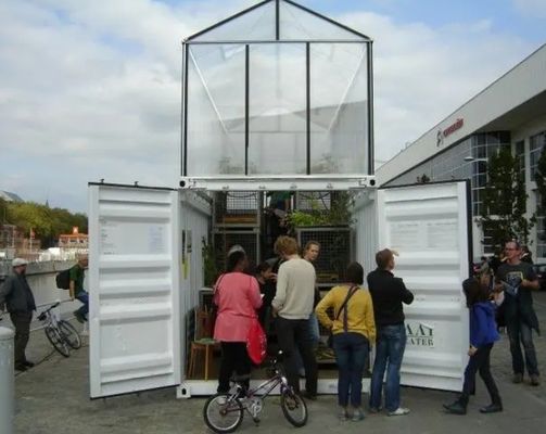 40hq Reefer Container Gewächshaus für Blattgemüse Optimale Wachstumsumgebung