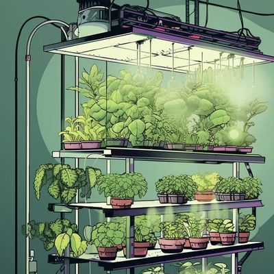 Großer Reeferbehälter - Die perfekte Lösung für den Hydroponischen Gemüseanbau