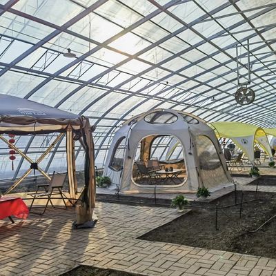 Blumenpflanzung Tropfbewässerungssystem Sonnenlicht Gewächshaus mit individueller Anfrage