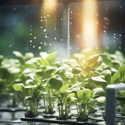 Hydroponik Anbaumethode Reefer Behälter Gemüse Gewächshaus mit Materialien