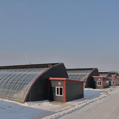 Bewässerungssystem Sonnenlicht Gewächshaus für Gemüse US-Währung und vorübergehende Heizung