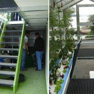 Hochfeuchtigkeitsvertikaler Anbau Hydroponischer Behälter Gewächshaus für Gemüse