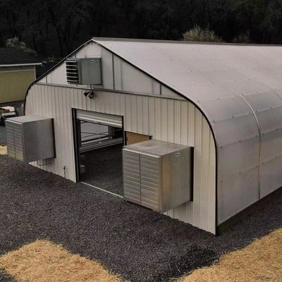 Maximieren Sie Ihren Tomatenertrag mit Anti-Tropf-Technologie Gewächshaus und temporäre Heizung