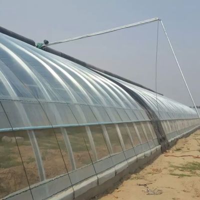 Kontinuierliche Heizung und Tunnelpflanzungsmethode Landwirtschaftliche Kunststofffolie Gewächshaus