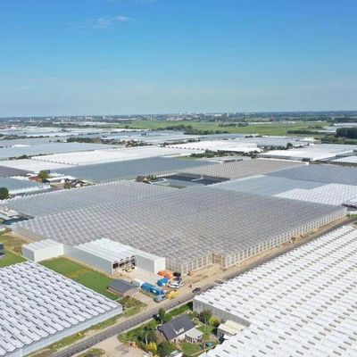 Hot-DIP galvanisierte Stahlrohr Struktur Material Gewächshaus mit 1 Stück Min.Order