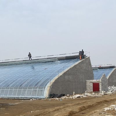 Dauerwärme Säge Zahndach PE/Pep Film Gewächshaus mit 0,2 mm Filmdicke