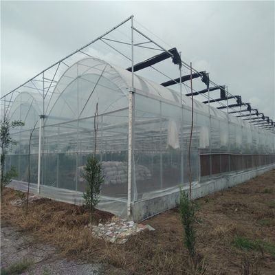 Hydroponik-Bewässerungssystem für Erdbeeren/Blumen/Gemüse Mehrspannungsrahmen aus Stahlverzinktem Kunststoff Gewächshaus